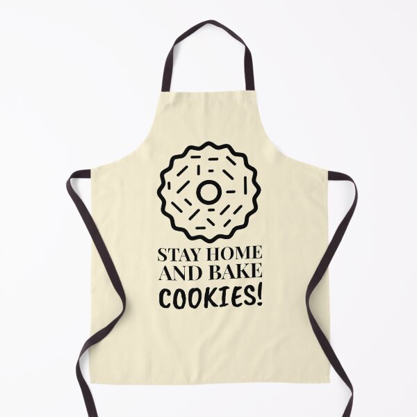 Item preview, Stay Home And Bake Cookies Chocolate Fancy Biscuit designed and sold by Telle Garcia.