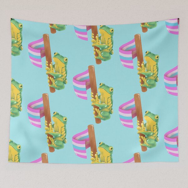 Item preview, Frog Says Intersex Rights! designed and sold by Lamasia Creations.