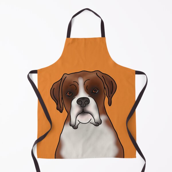 Item preview, Boxer Dog Portrait - Orange designed and sold by JadeMadeThis.