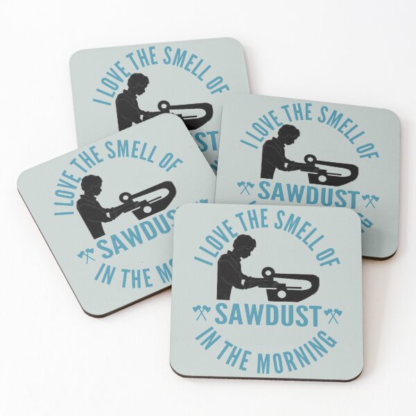 Item preview, I love the smell of sawdust in the morning - Funny scroll saw lover Gift designed and sold by Teenation9.