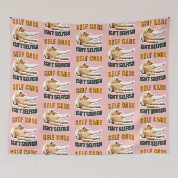 Item preview, Self Care Isn't Selfish designed and sold by thesecurvylines.