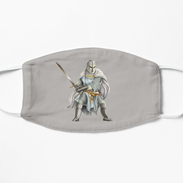 Crusader Sword Face Masks Redbubble - holy knight armor roblox