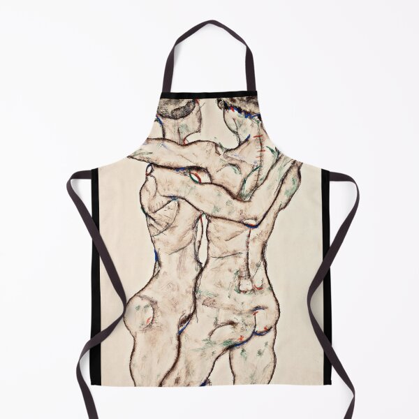 Item preview, Egon Schiele - Naked Girls Embracing (1914) designed and sold by artcenter.