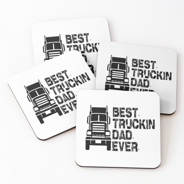 Item preview, Best Truckin Dad Ever, Funny Father's Day Trucker Gifts idea For Men. designed and sold by Mode Tees.