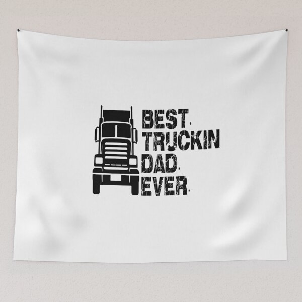 Item preview, Best Truckin Dad Ever, Funny Father's Day Trucker Gifts idea For Men. designed and sold by Mode Tees.
