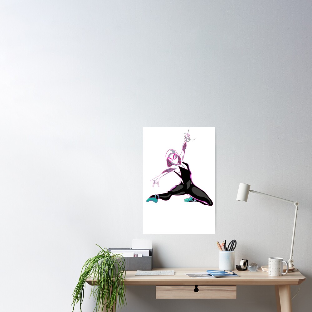 Spider Gwen Art Print for Sale by SamOhanaArt