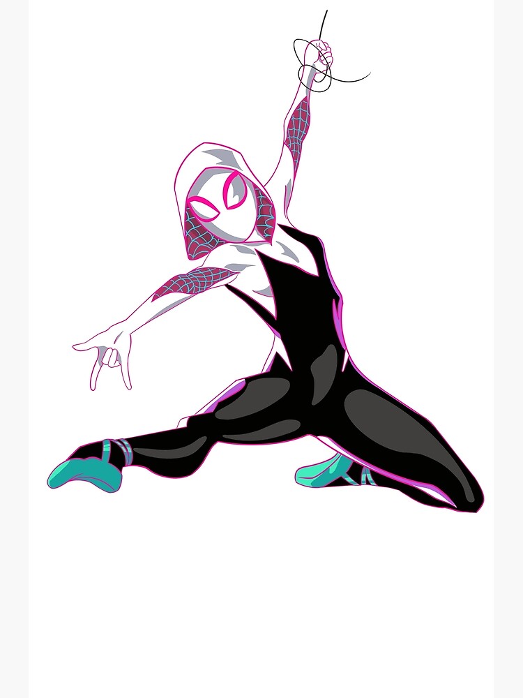 Across the Spider-verse Spider-Gwen concept art : r/SpiderGwen