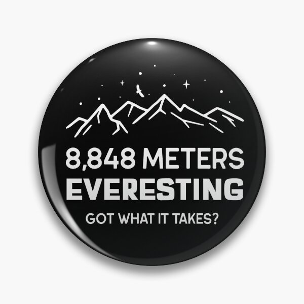 Item preview, Everesting - 8848 Meters. Got What It Takes? designed and sold by MoonsmileProd.
