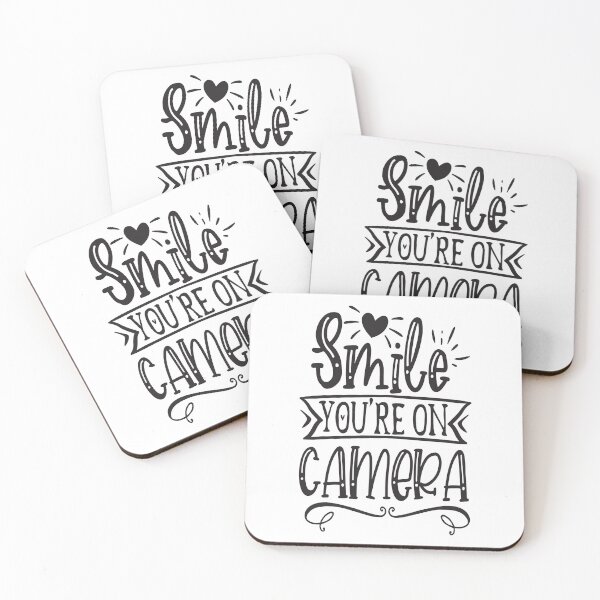 Item preview, Smile Youre On Camera: A Funny quote shirt.   designed and sold by fajali master.