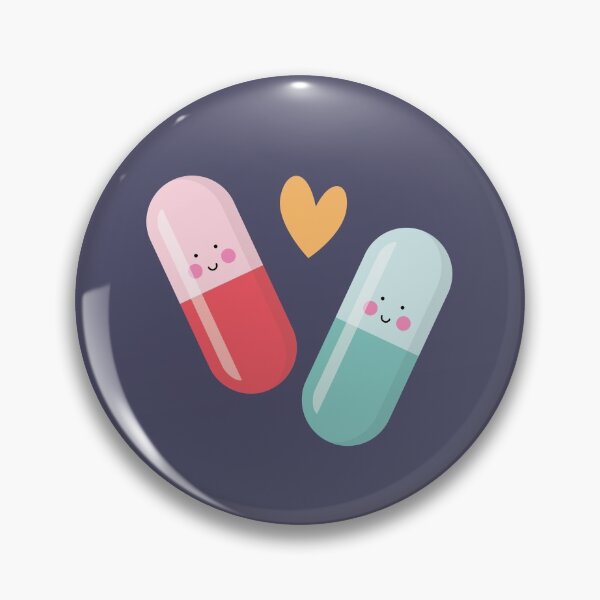 Item preview, Cute pills red and green designed and sold by Eenig.