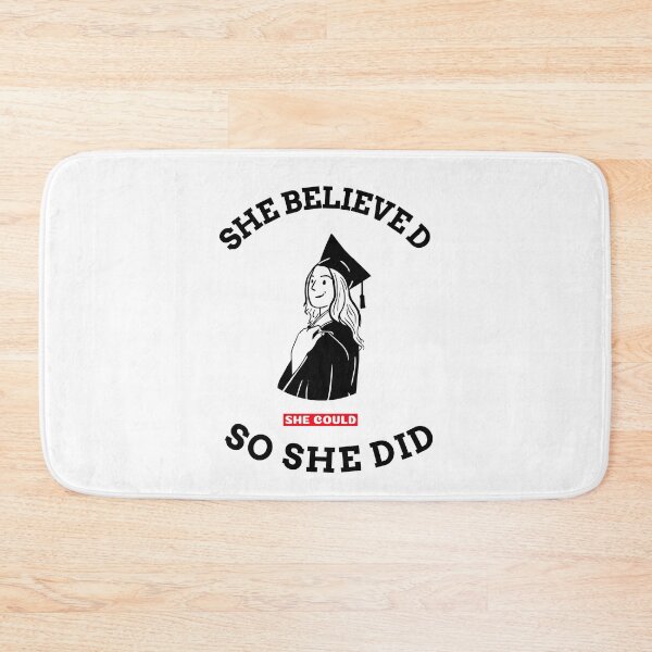 Item preview, SHE BELIEVED | SHE COULD | SO SHE DID designed and sold by Ashalcheema.