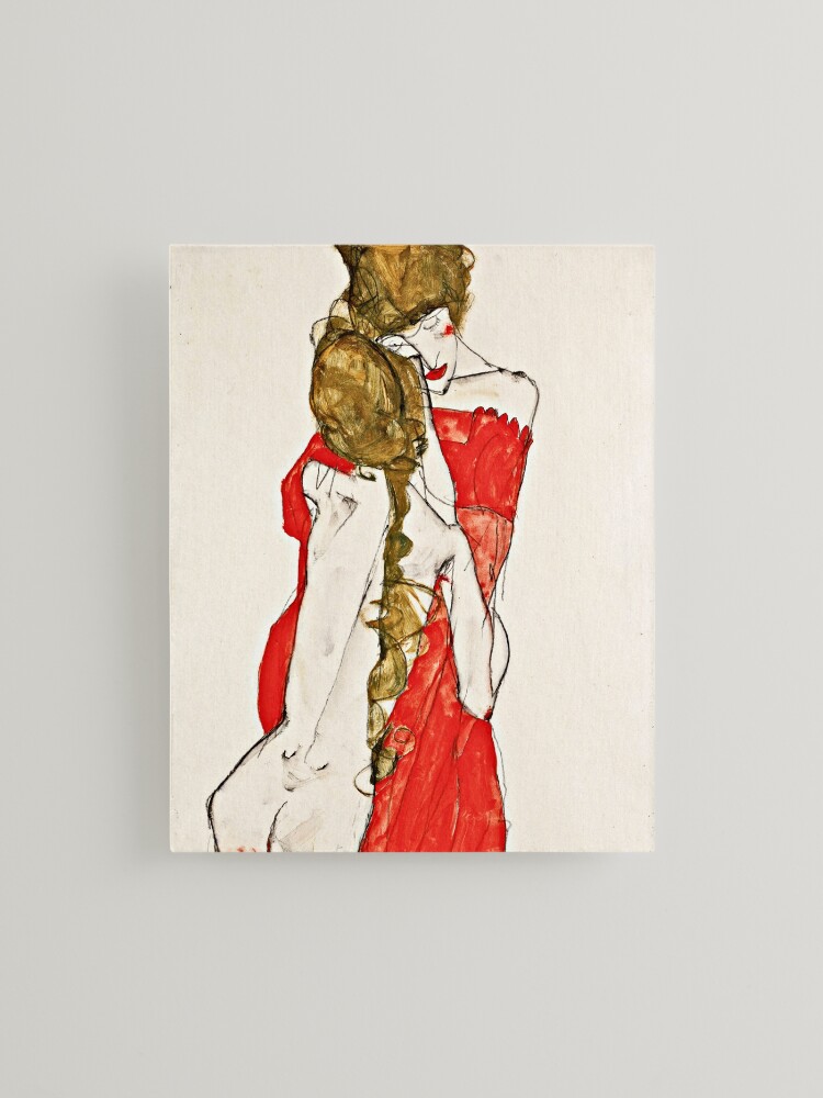 Egon Schiele - Mother And Daughter (1913)