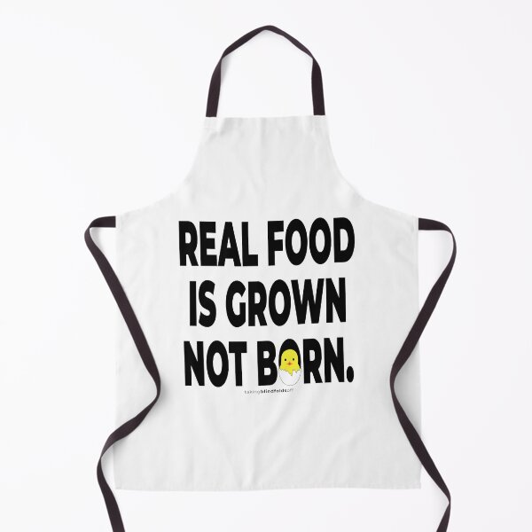 Item preview, Real food is grown not born. - Vegan Activist Graphics #takingblindfoldsoff 1 v2 designed and sold by blindfoldsoff.