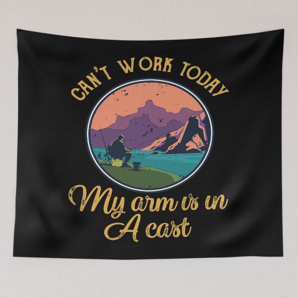 Item preview, Fishing Shirt | Fisher | Fisher Gift | Hobby Fisher | Cant Work quote | Funny Fishing Quote designed and sold by Manisma Road.