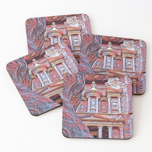 Item preview, Petra First View of The Treasury from the Siq designed and sold by Maksym’s .