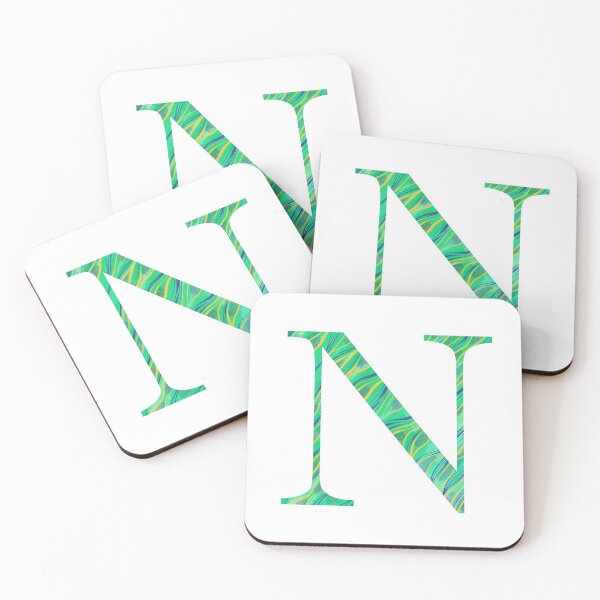 Item preview, ‘N’ Monogram Illustration Lettering designed and sold by misterletterman.