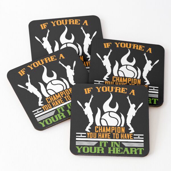 Item preview, If You're A Champion, You Have To Have It In Your Heart designed and sold by GoodVibeDesign.
