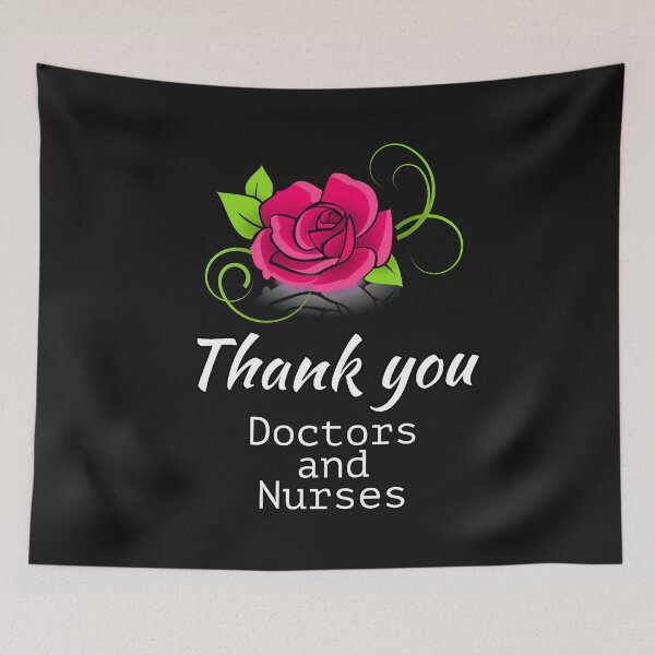 Item preview, Thank you doctor and nurses, roses for you designed and sold by doctors-apparel.