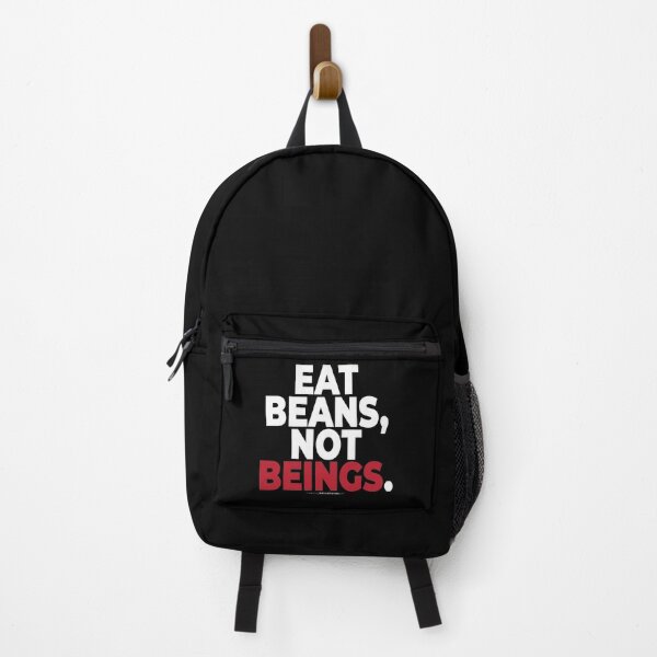 Item preview, Eat beans, not beings. - Vegan Activist Graphics #takingblindfoldsoff 95 designed and sold by blindfoldsoff.