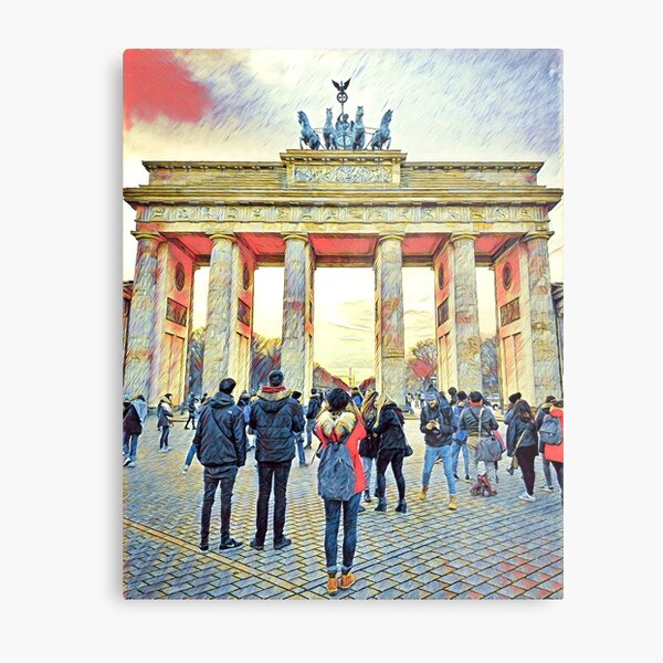Berlin Metallbild