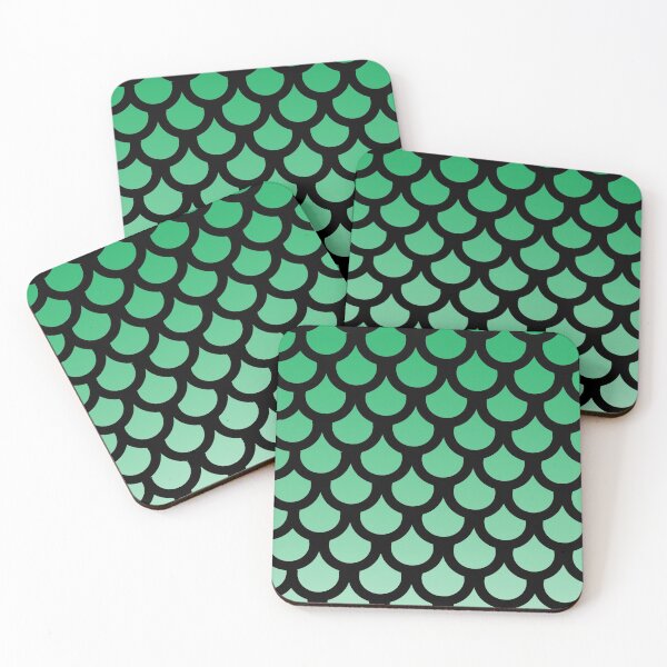 Item preview, Green Scales Pattern designed and sold by babydollchic.