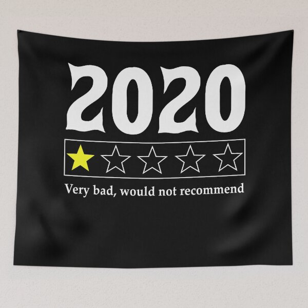 Item preview, 2020 Very Bad Would Not Recommend One Star Review Funny Gift designed and sold by Md. Manjur Ahamed.