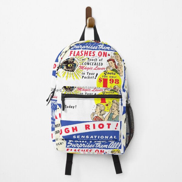 FLASHING BOW-TIE NOVELTY ADVERT Backpack