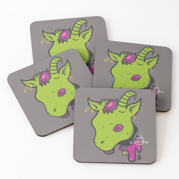 Item preview, Kiss the goat designed and sold by CharcoDeLluvia.
