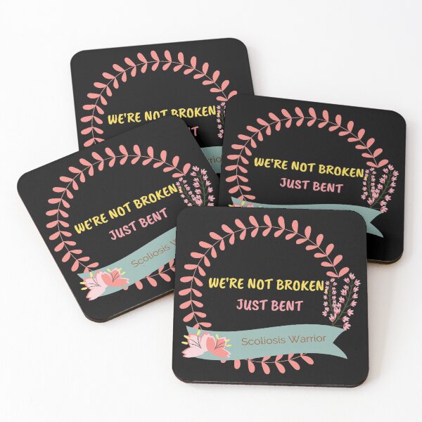 Item preview, We're Not Broken, Just Bent designed and sold by hopescoliosis.