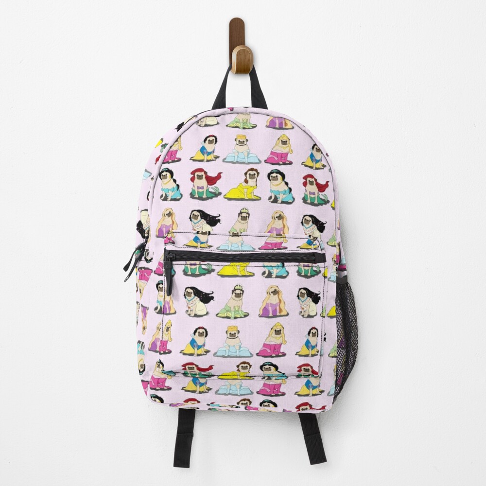 Pug Princesses Version 2 Backpack