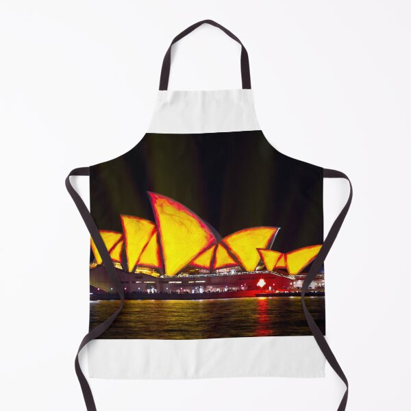 Item preview, Opera House with Vivid Red and Yellow! designed and sold by Matt-Dowse.
