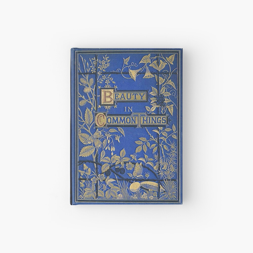 Vintage Journal / Spellbook, Beauty in Common Things Hardcover Journal