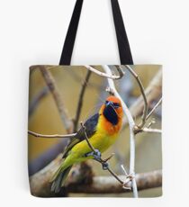 Black-Necked Weaver Tote Bag