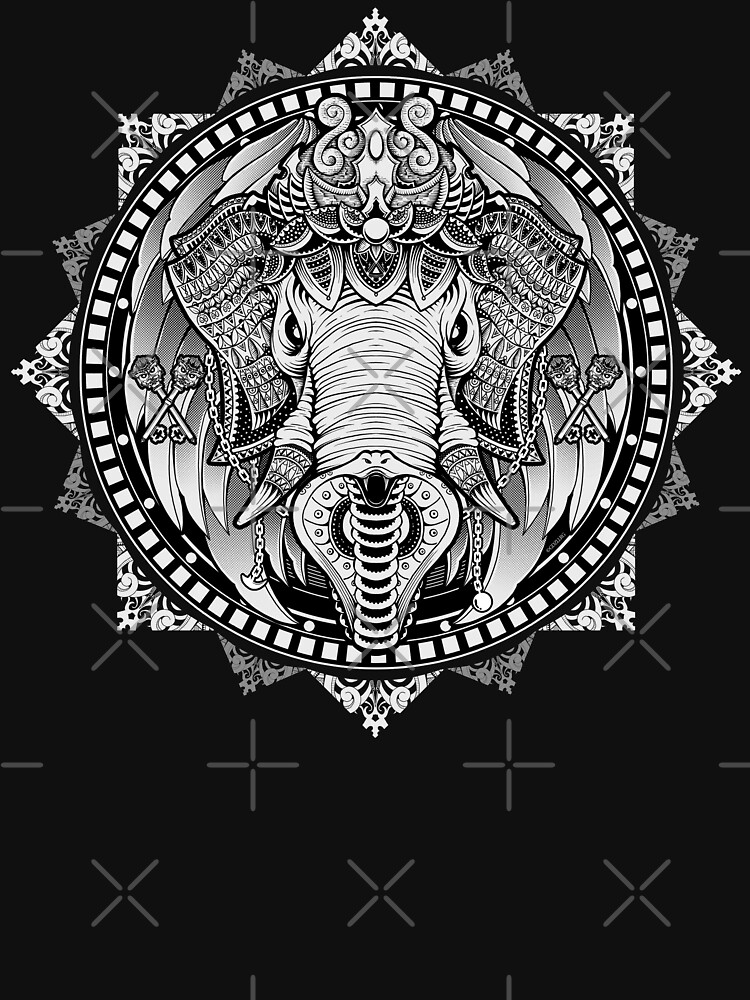 Elephant Medallion by GODZILLARGE