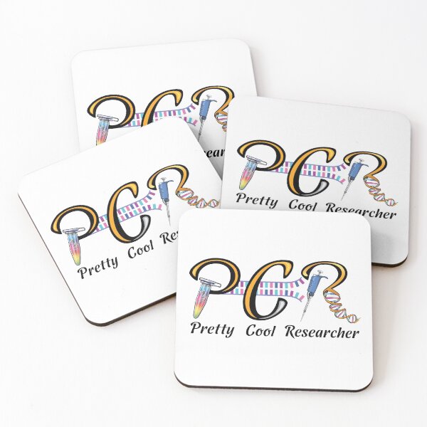Item preview, PCR - Pretty Cool Researcher with Pipette DNA and PCR vial designed and sold by Zit-Zat-Zot.