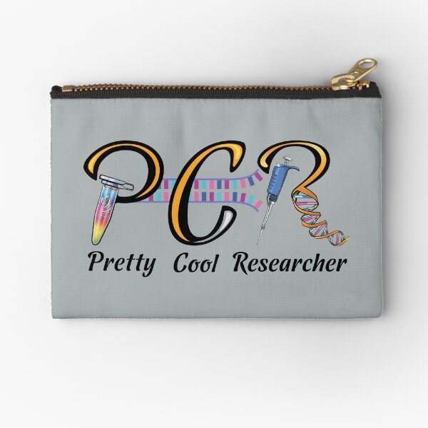Item preview, PCR - Pretty Cool Researcher with Pipette DNA and PCR vial designed and sold by Zit-Zat-Zot.