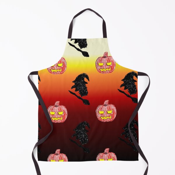 Item preview, The Evil Witch and Jack-O-Lantern (Oil Pastel) designed and sold by CreativityRoams.