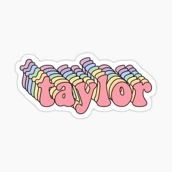 Taylor Swift Reputation Font Customizable Vinyl Decal Sticker // Car Decal,  Laptop Sticker, Water Bottle Sticker // Your Name, Initials 