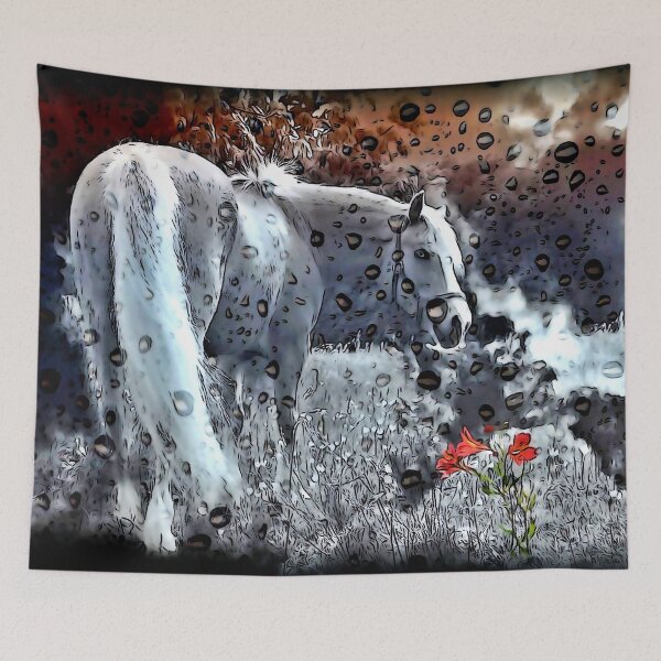 Item preview, Horse Mural designed and sold by Irina Polyanskaya.
