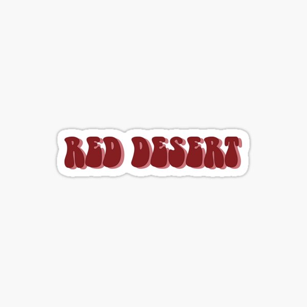 5sos Red Desert Sticker