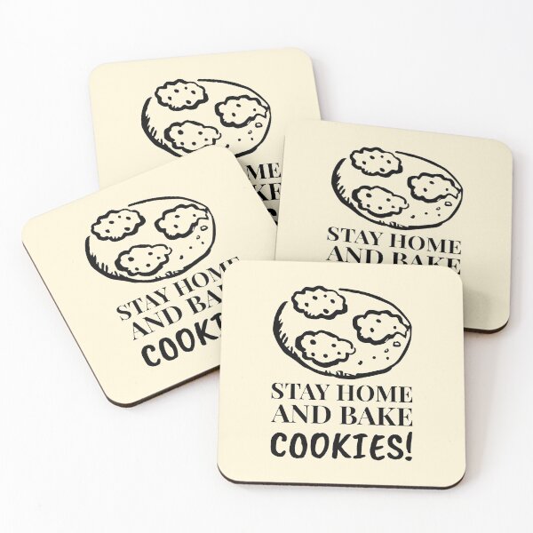 Item preview, Stay Home And Bake Cookies Plated Pieces designed and sold by Telle Garcia.