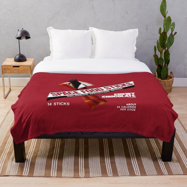 SPACE FOOD STICKS WRAPPER Throw Blanket