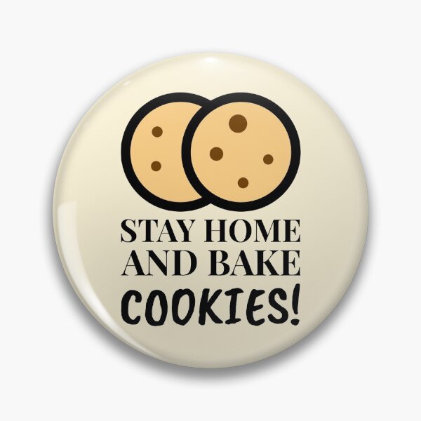 Item preview, Stay Home And Bake Cookies Yummy Pair designed and sold by Telle Garcia.
