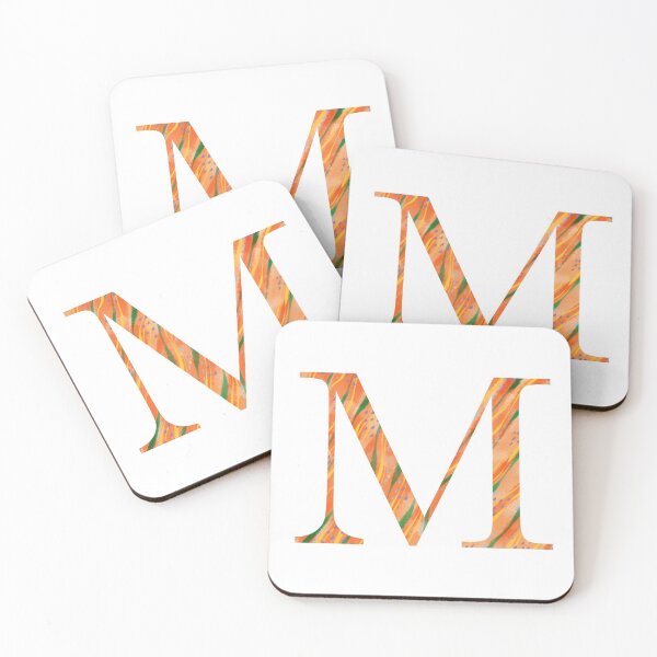 Item preview, ‘M’ Monogram Initial Lettering designed and sold by misterletterman.
