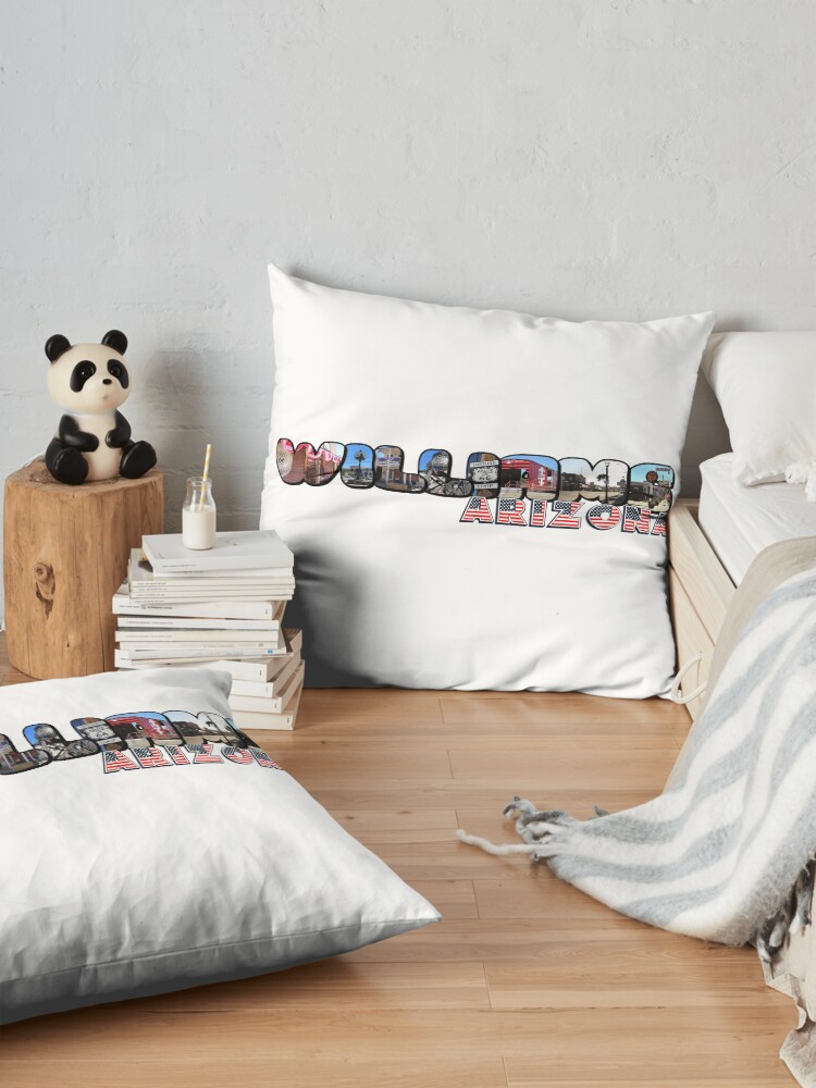 Alternate view of Williams Arizona Big Letter Floor Pillow