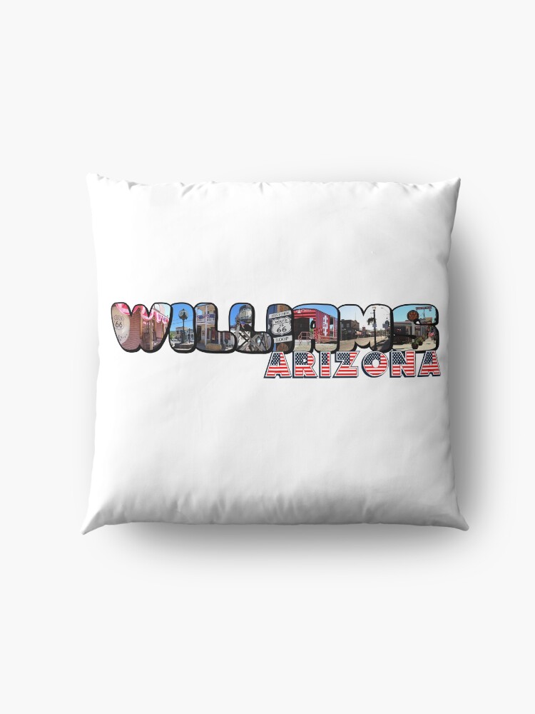 Alternate view of Williams Arizona Big Letter Floor Pillow
