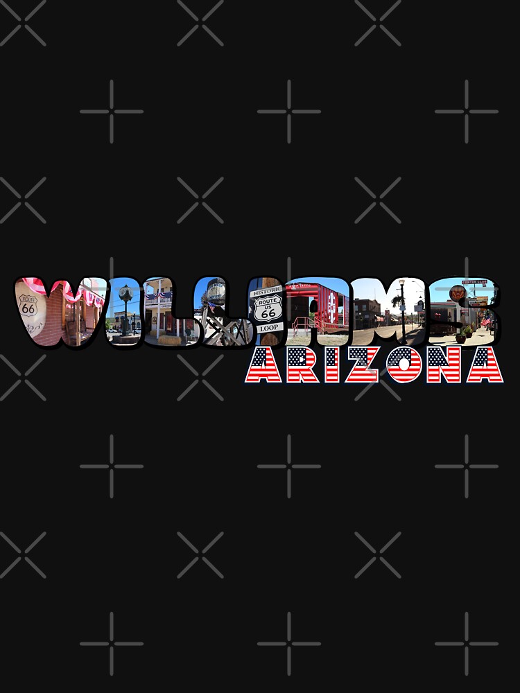 Williams Arizona Big Letter by ButterflysAttic