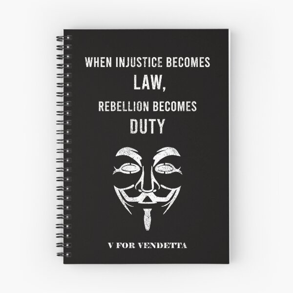 Item preview,  V For Vendetta Quote  designed and sold by Forevercreative.