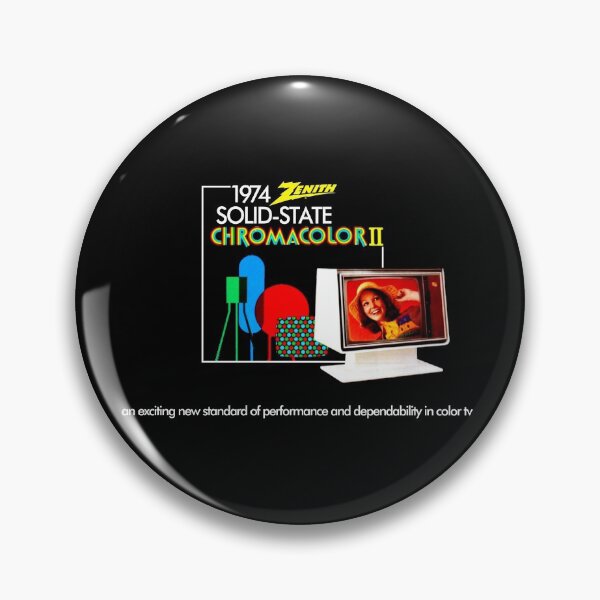 Item preview, ZENITH CHROMACOLOR II ADVERT designed and sold by ThrowbackAds.