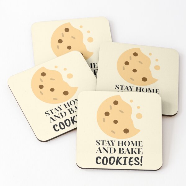 Item preview, Stay Home And Bake Cookies Bite Mark designed and sold by Telle Garcia.
